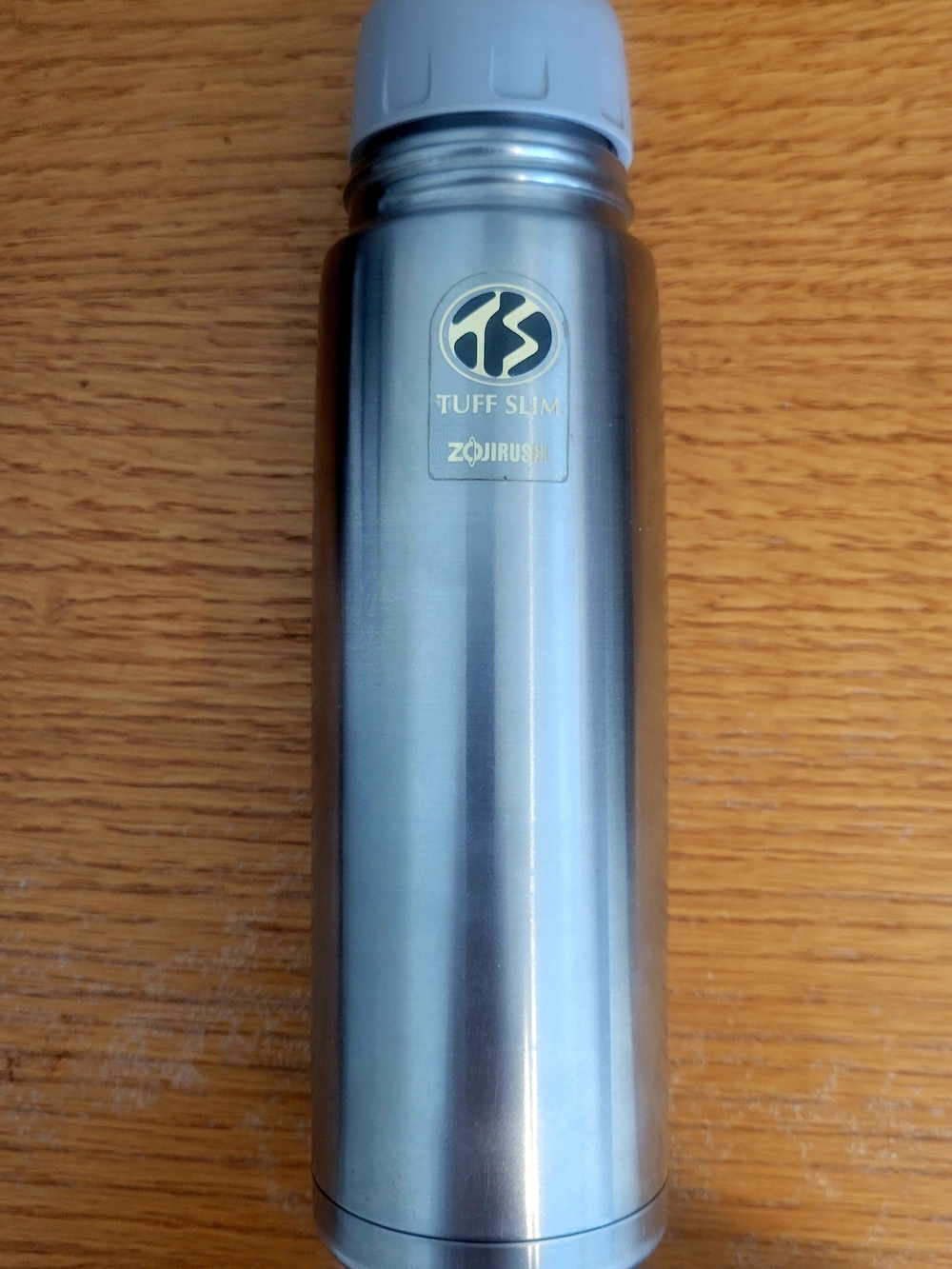 Vintage Zojirushi Tuff Slim Stainless Steel Thermos 16oz (0.47L)